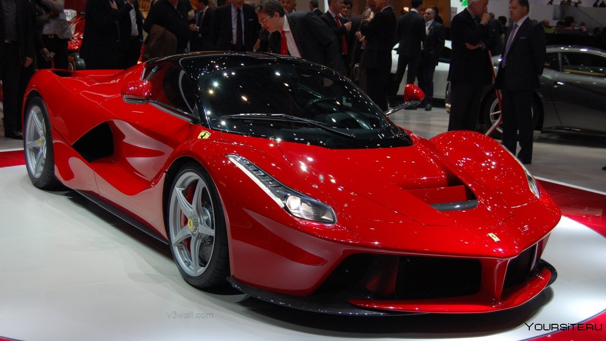 Ferrari LAFERRARI красная