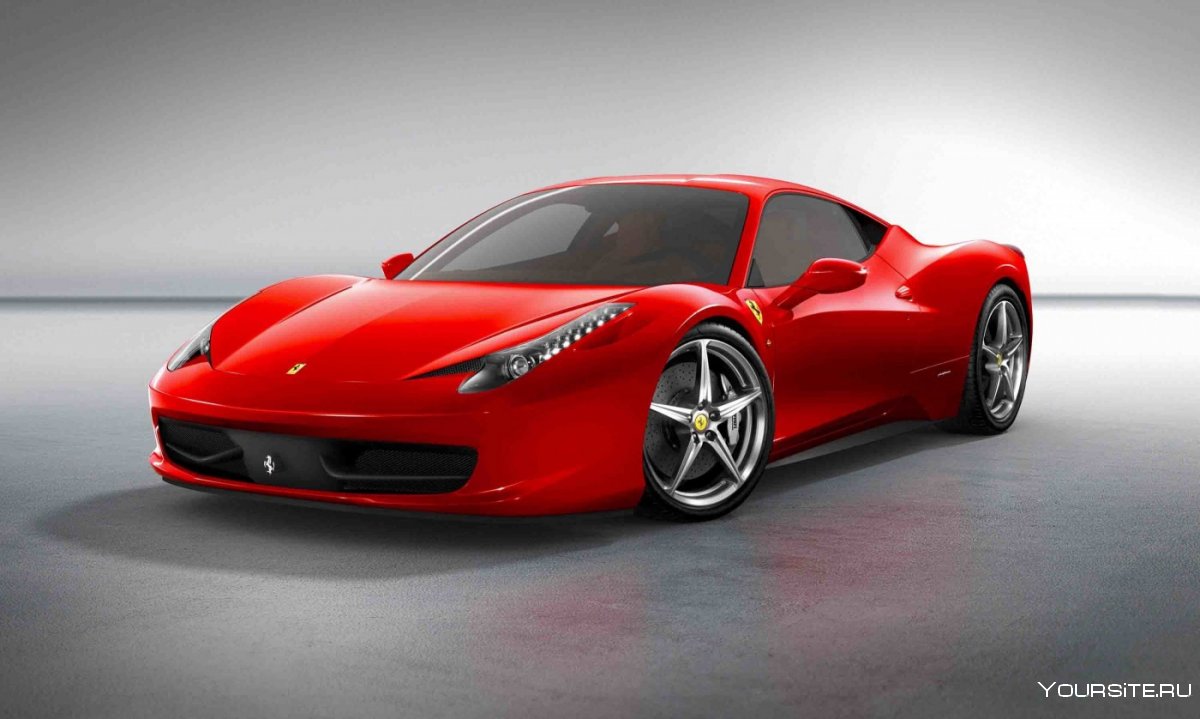 Ferrari 458 Italia красная