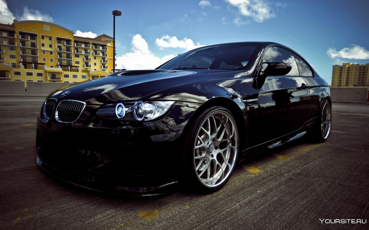 BMW m3 черная