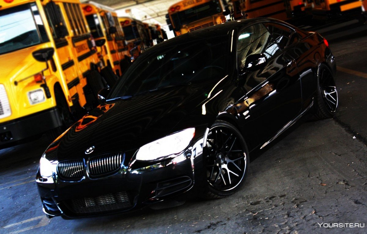 BMW e92 335i Black