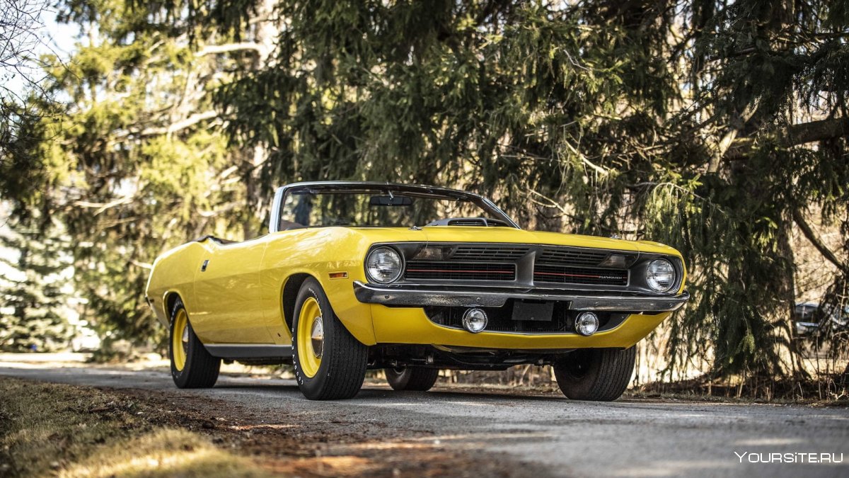 Plymouth Hemi CUDA Convertible