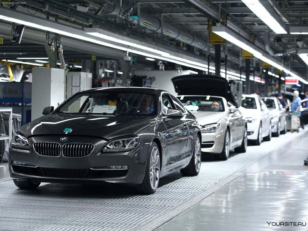 BMW f30 на конвейере
