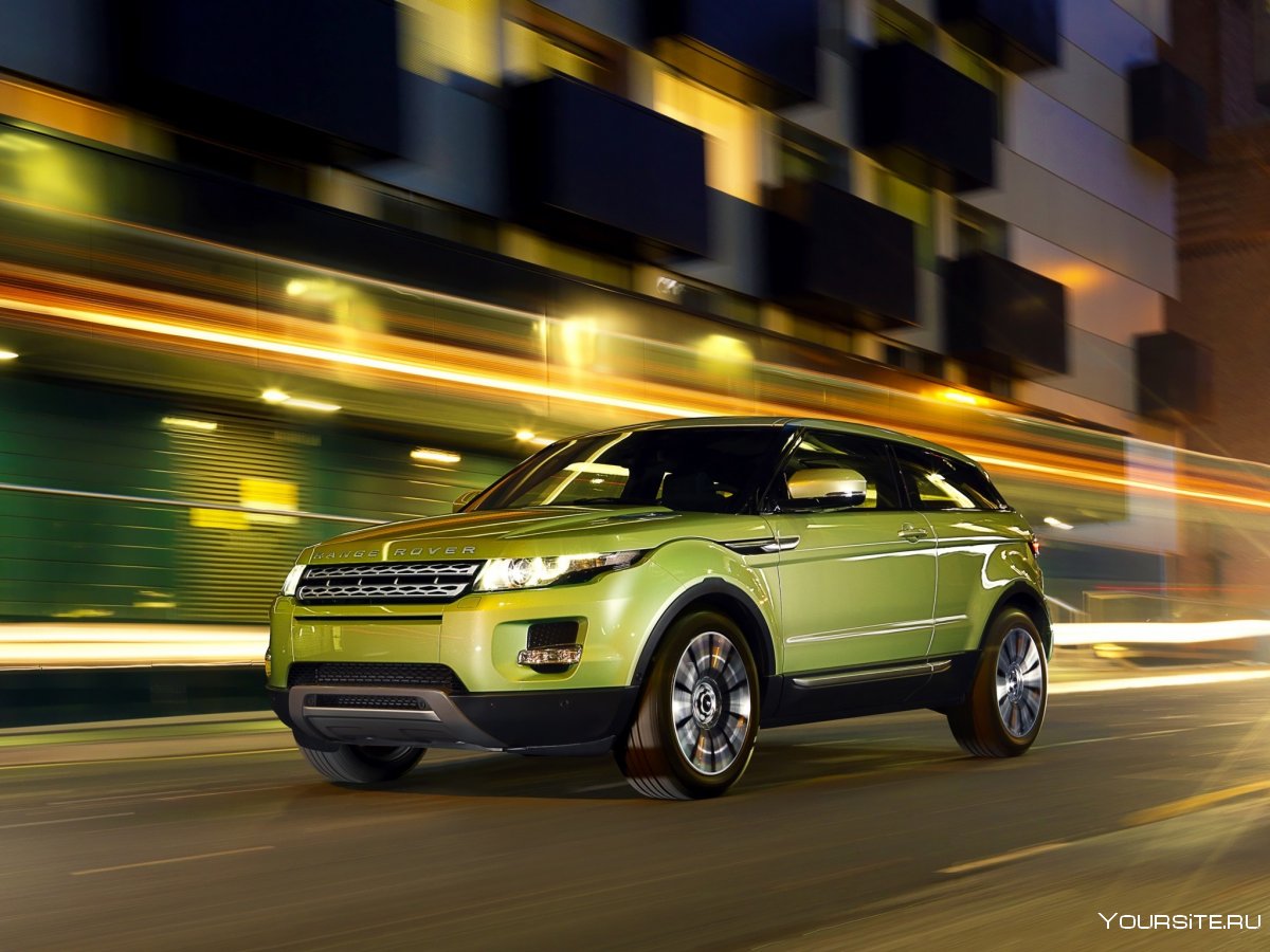 Range Rover Vogue зеленый
