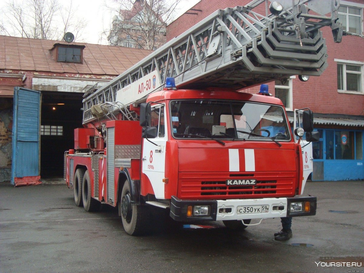 Ал-50 (КАМАЗ 65115) пожарная техника