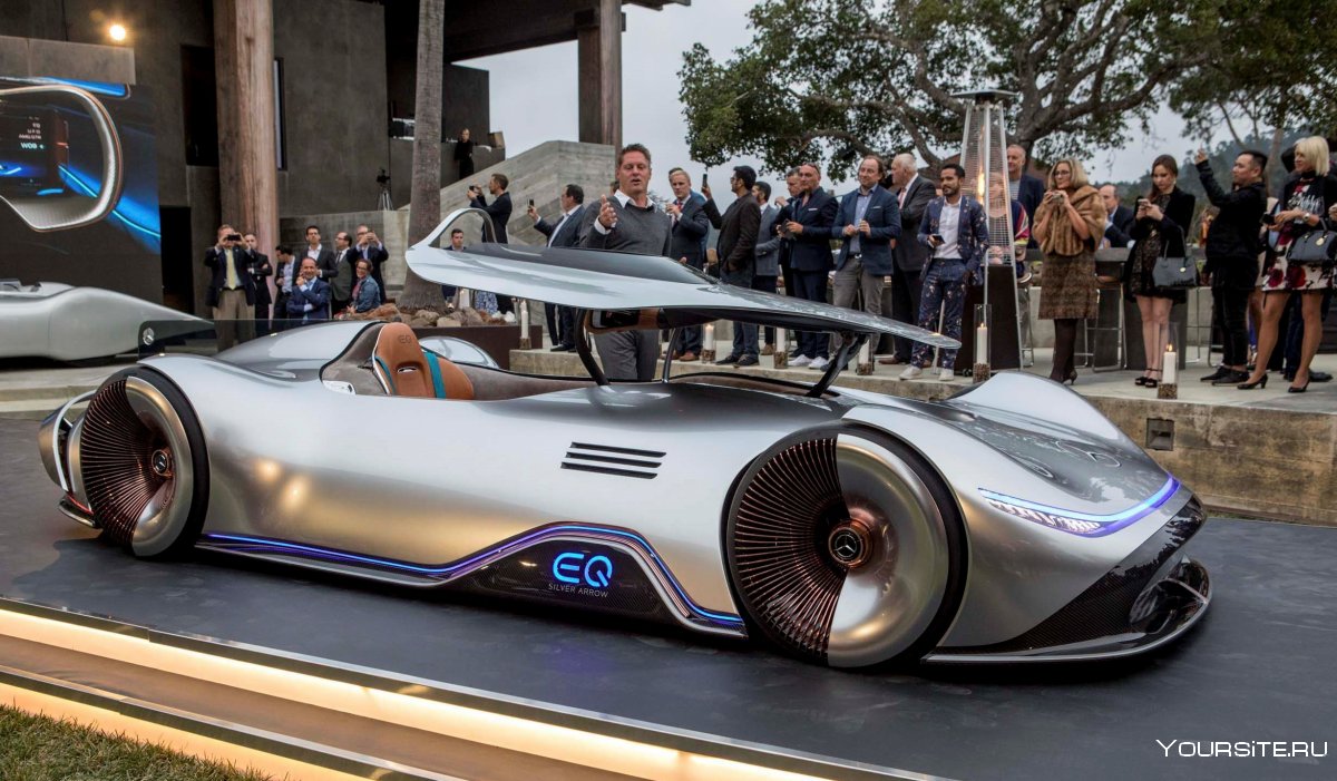 Mercedes-Benz Vision EQ Silver arrow Concept 2018