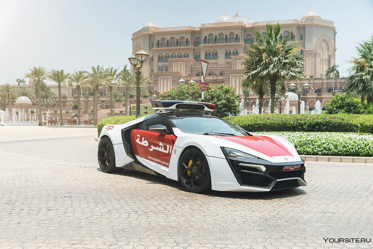 Lykan Hypersport полиции Дубая