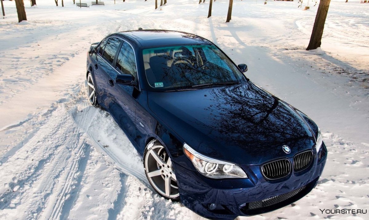 BMW m5 e60 Winter