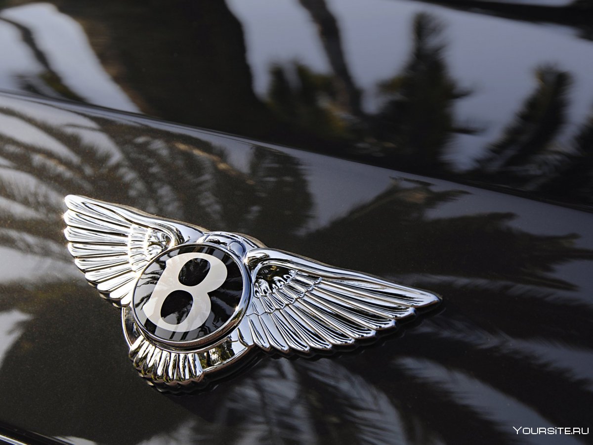 Bentley значок сзади