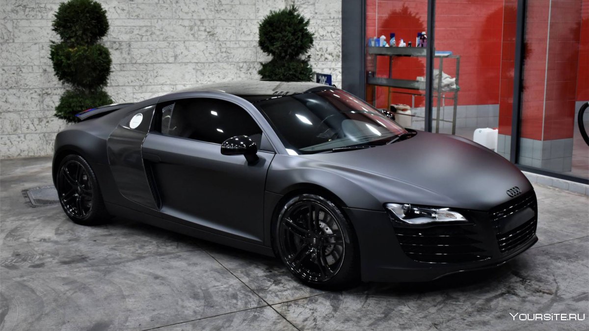 Audi r8 Black Matte 2020