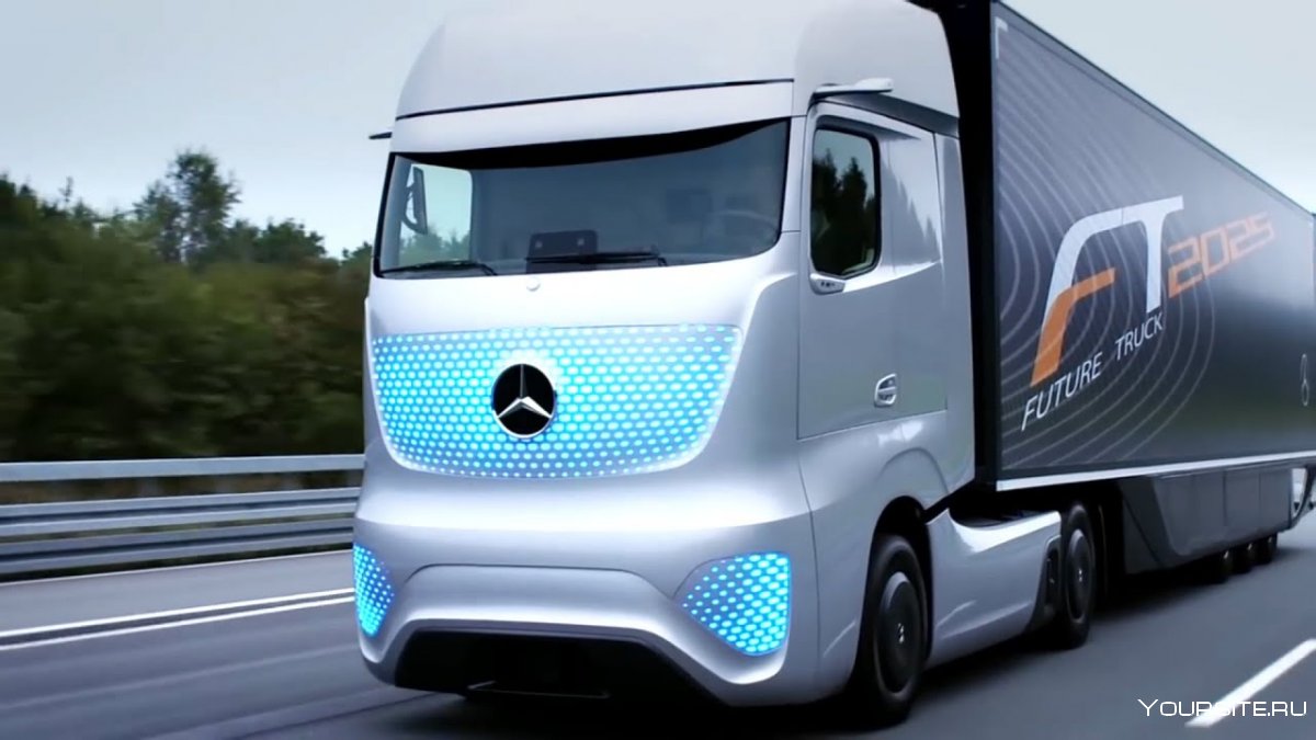 Мерседес грузовик будущего 2025
