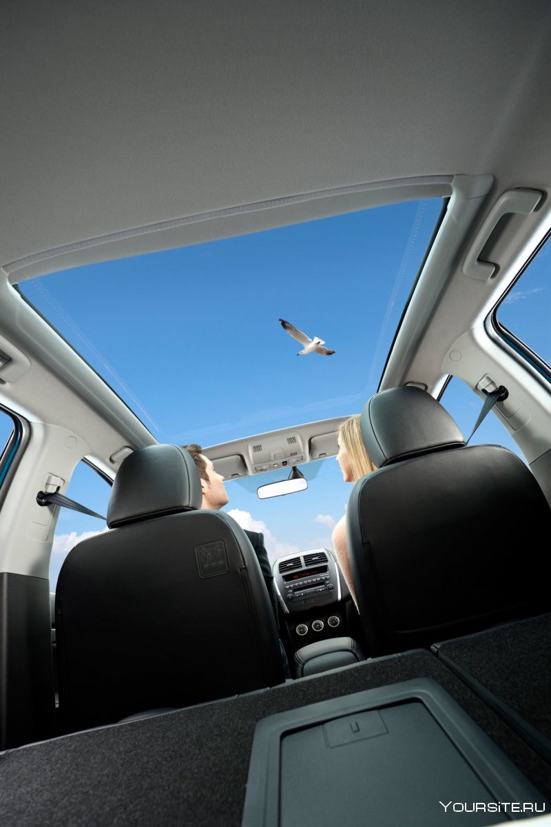 Mitsubishi ASX панорамная крыша