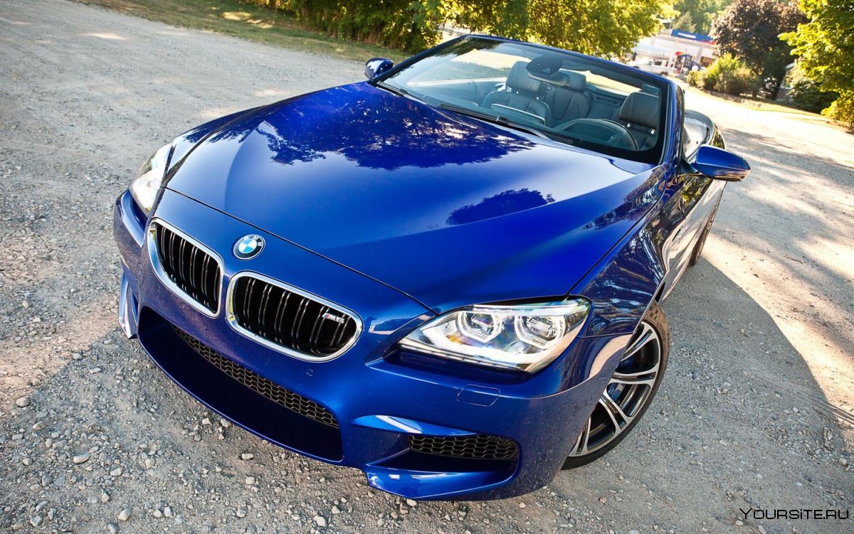 BMW m6 Blue