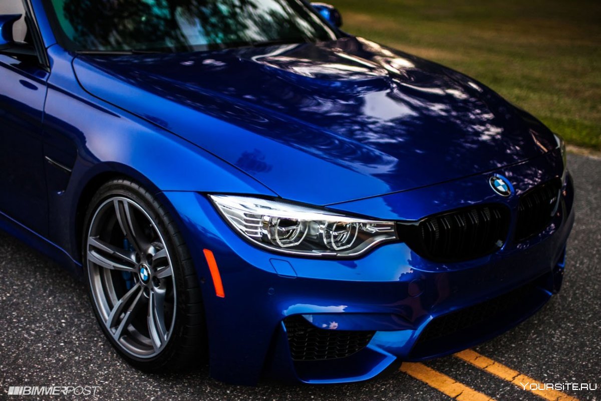 BMW f01 Blue