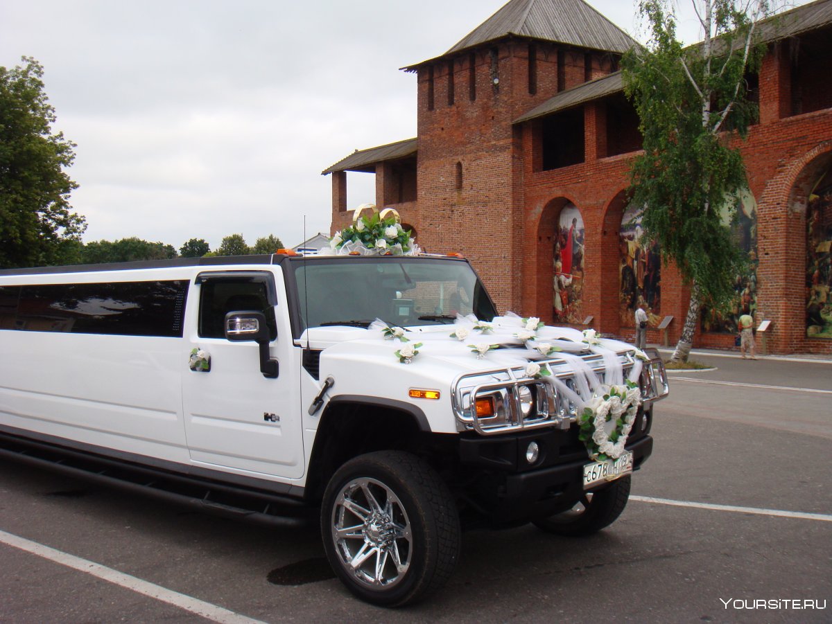 Лимузин Хаммер на свадьбу