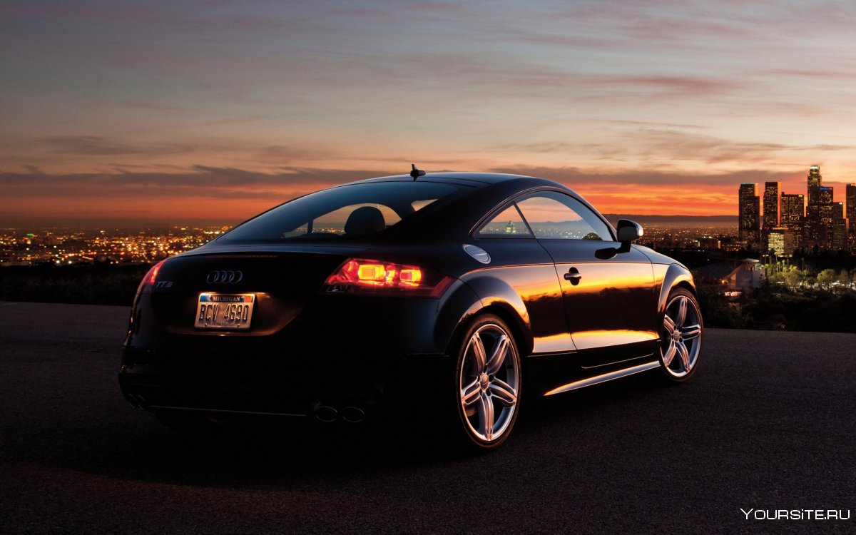 Audi a6 закат