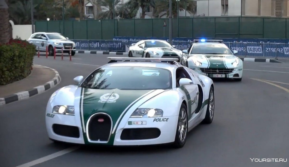 Автомобили полиции Дубая