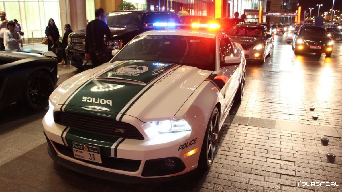 Полиция Дубая Мустанг