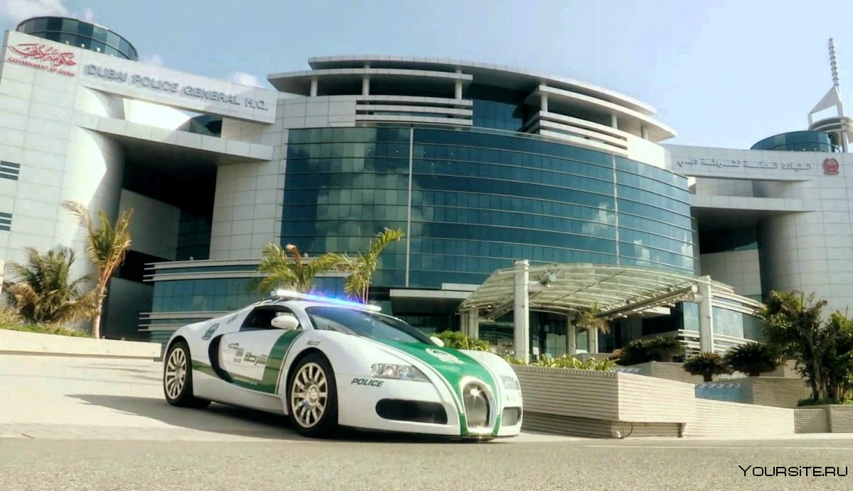Bugatti Veyron Police Dubai