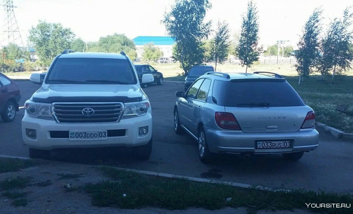 Номера машин Казахстана