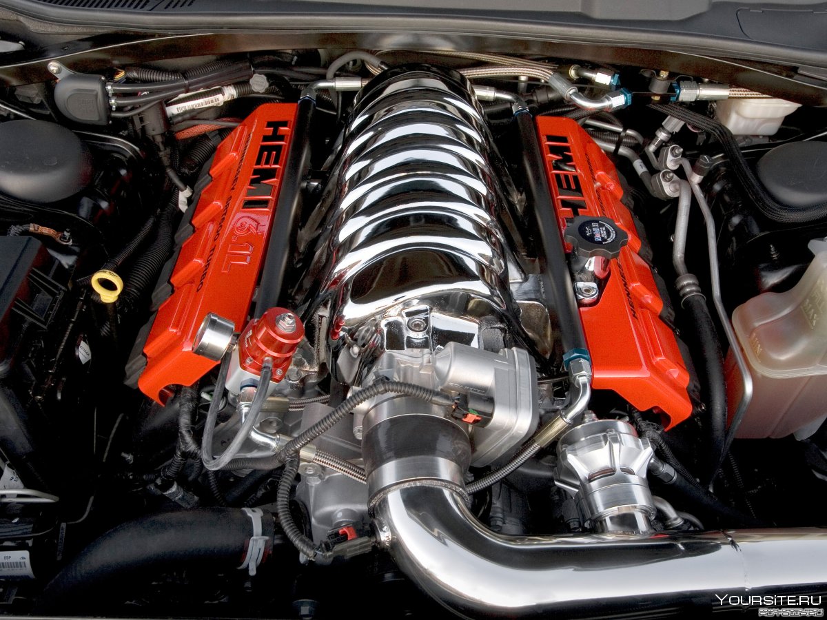 Dodge Challenger Hemi мотор