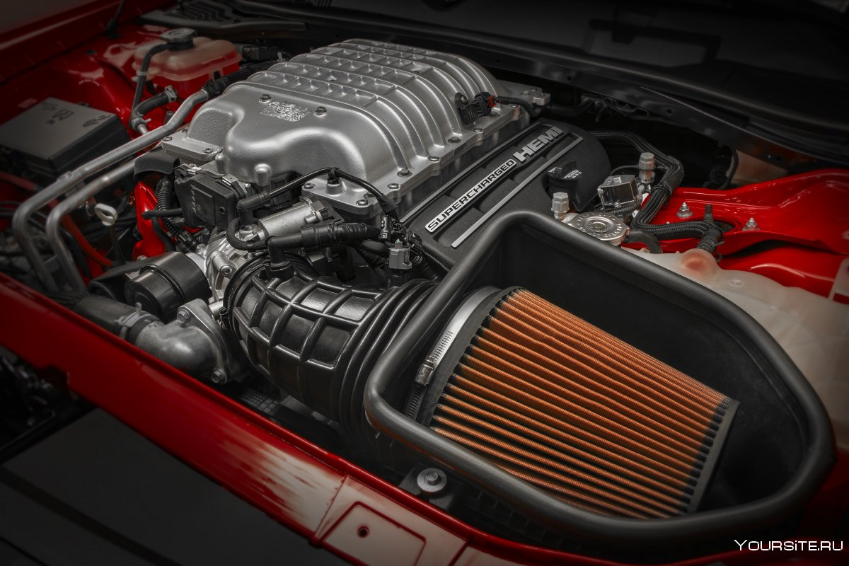 Dodge Challenger srt Demon 2018 двигатель