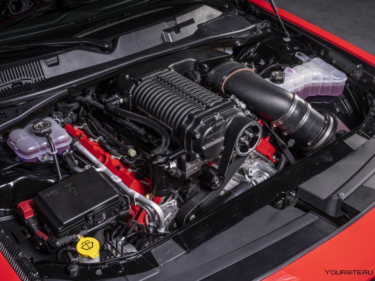 Dodge Challenger srt Demon двигатель