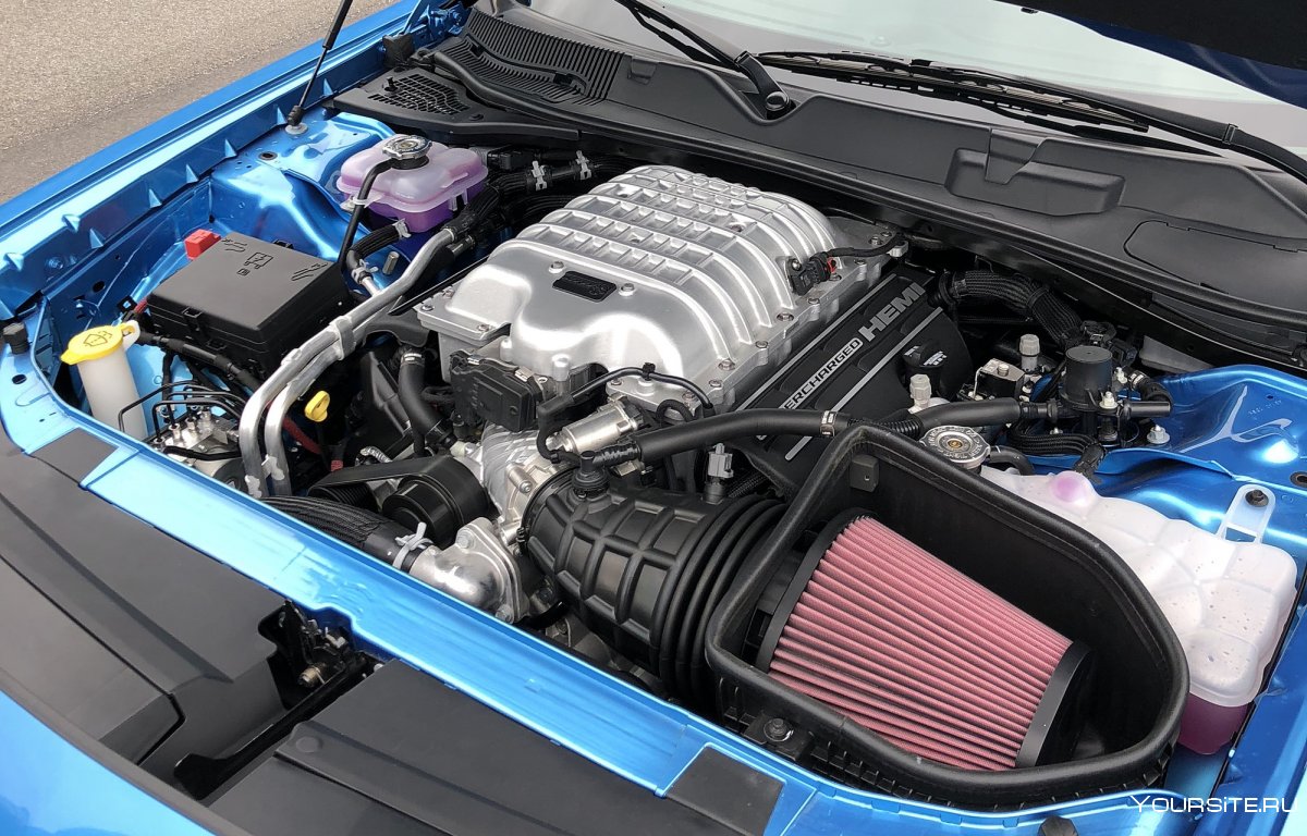 Двигатель dodge Challenger Hellcat