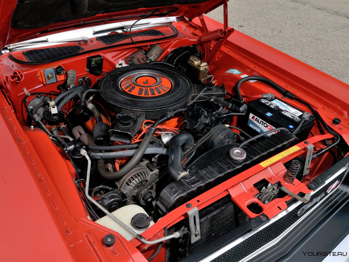 Dodge Challenger 1970 двигатель