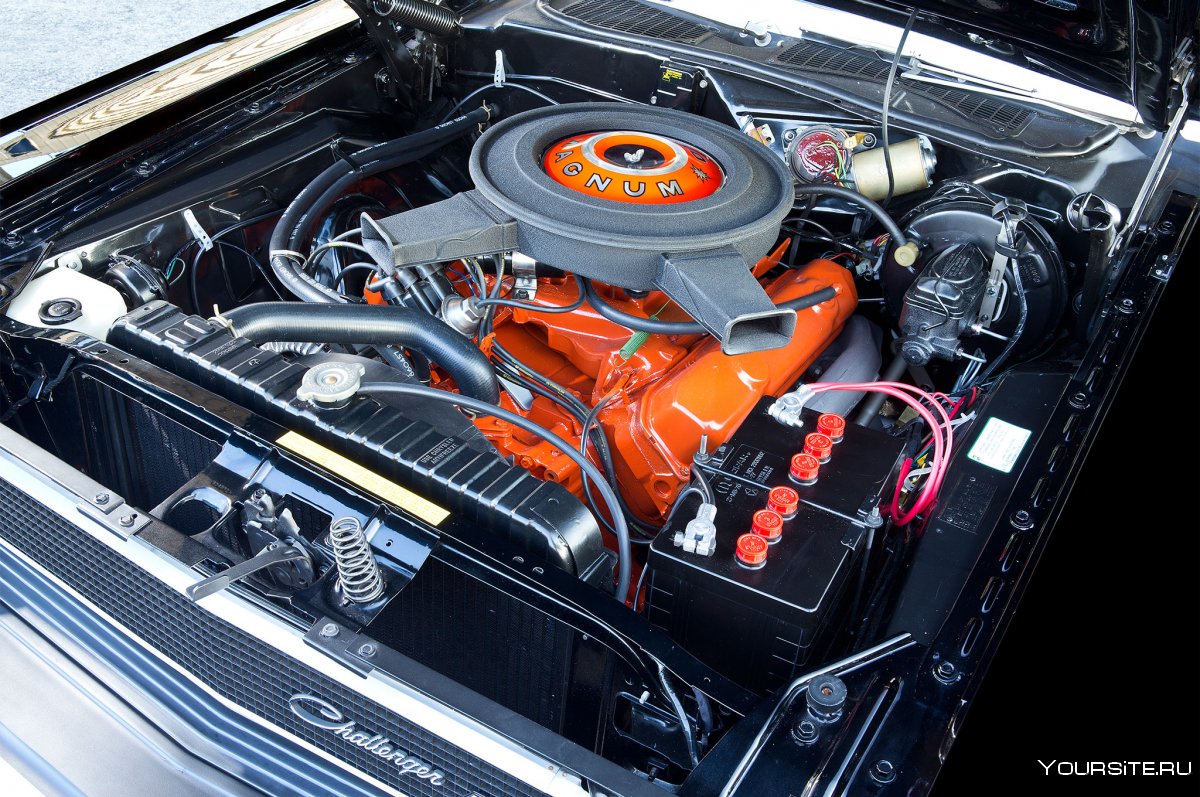Dodge Challenger 1970 двигатель