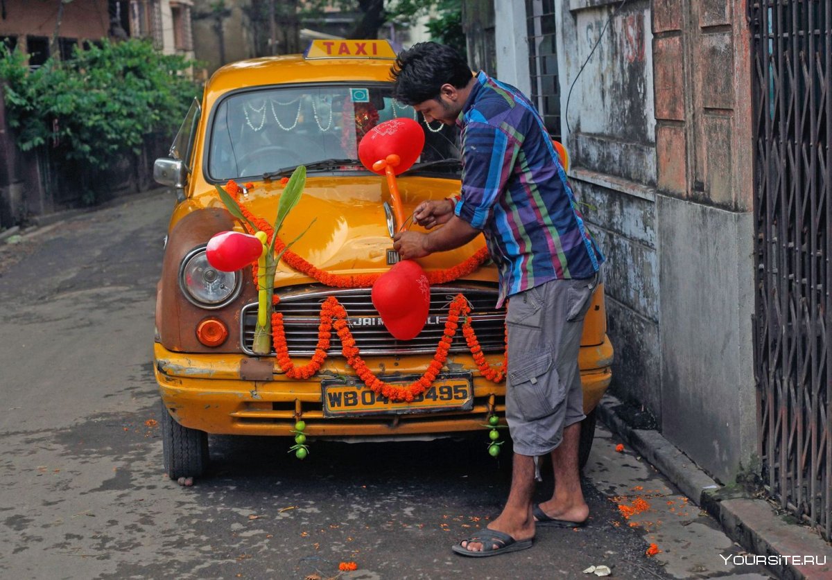 Индийское такси Амбассадор
