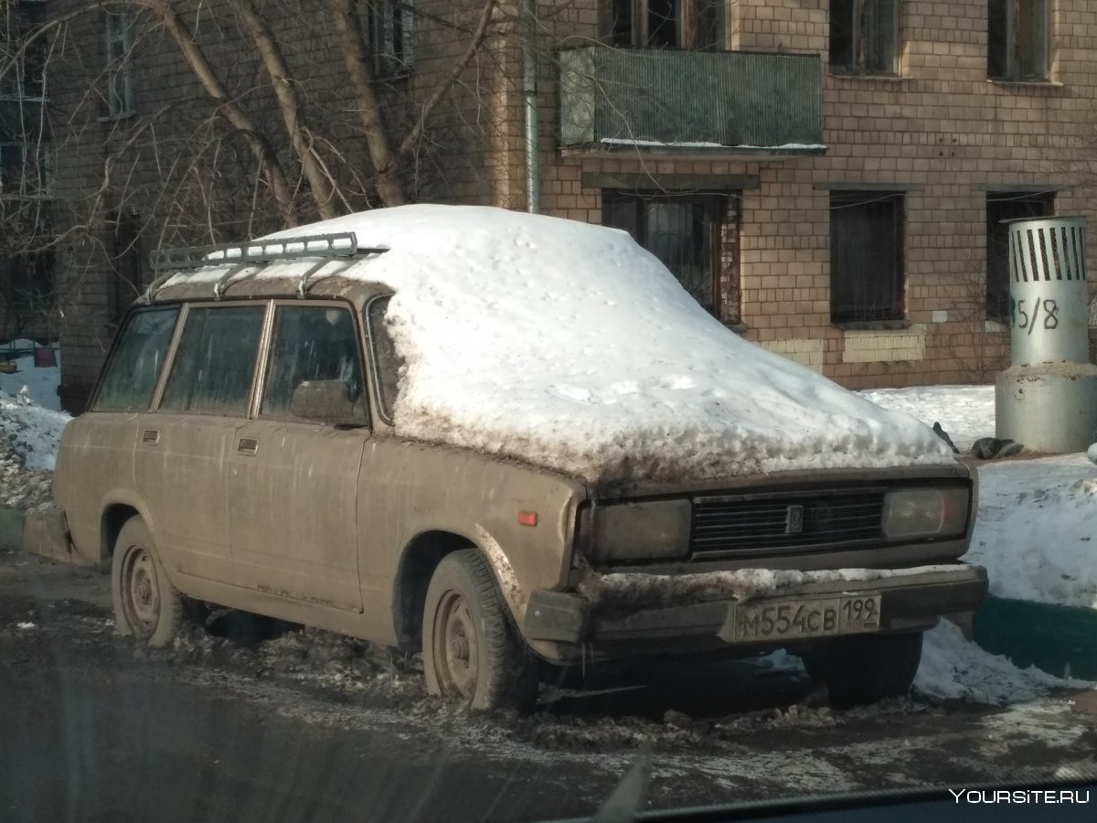 Брошенные авто в Москве