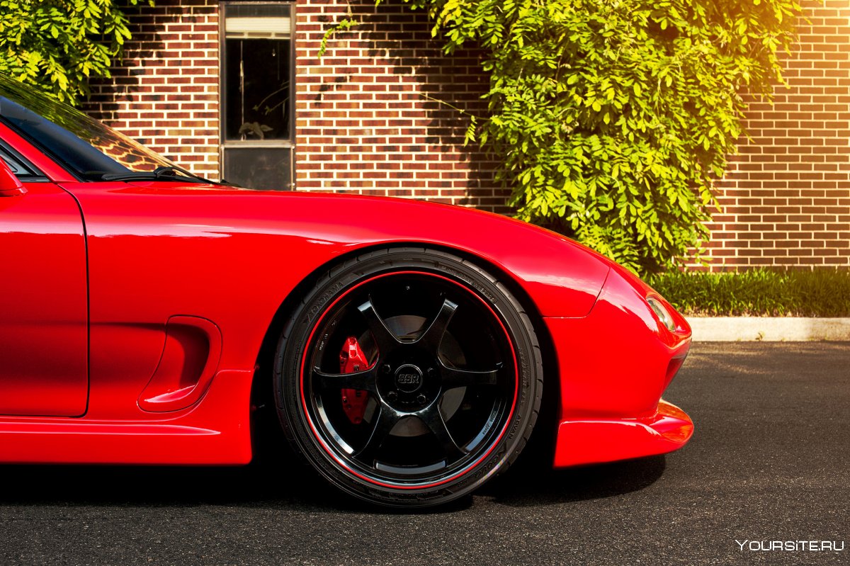 Mazda rx7 Red