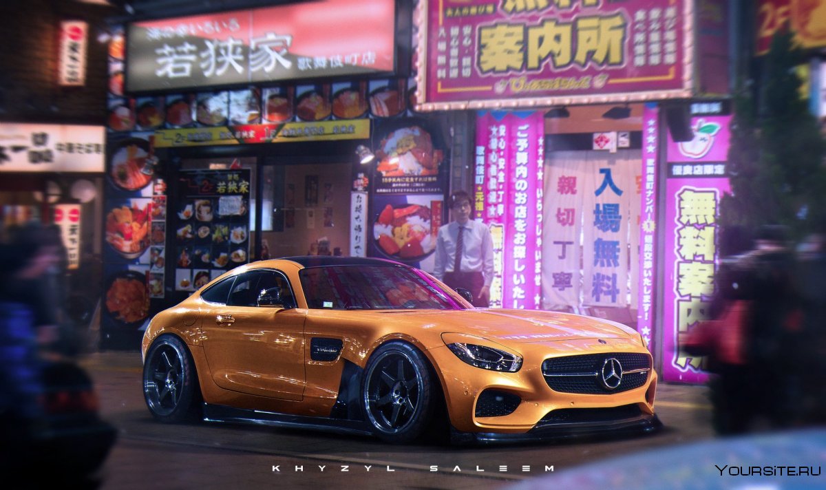 Khyzyl Saleem Mercedes
