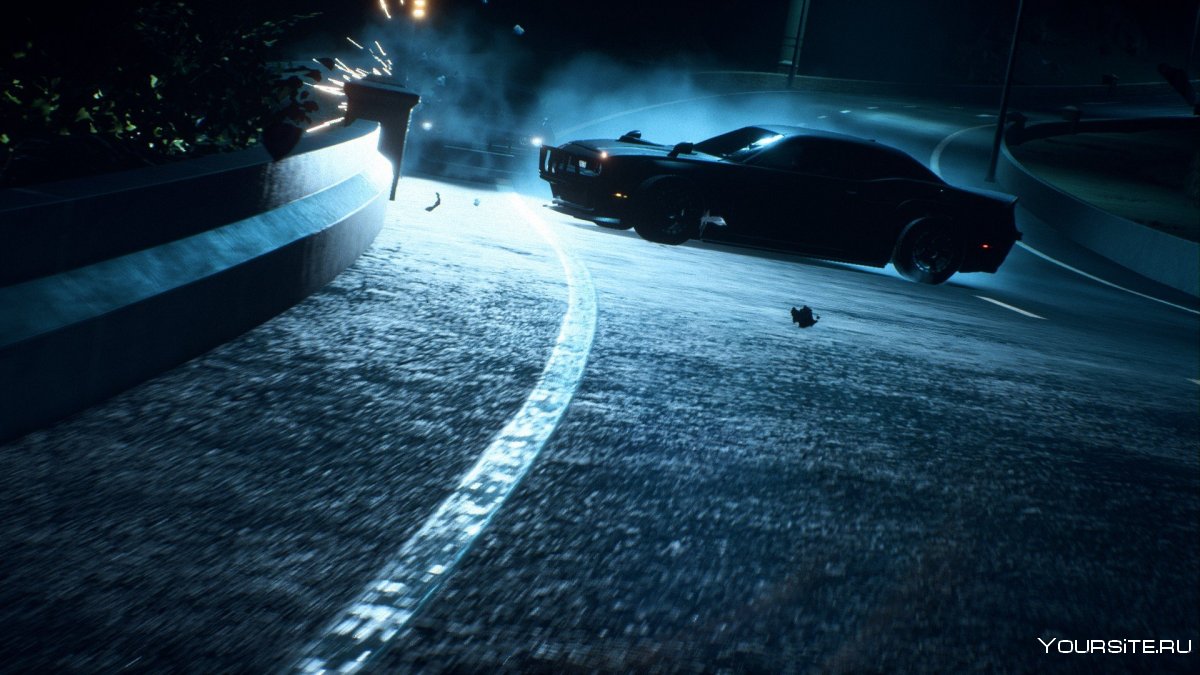 Разбитая машина арт