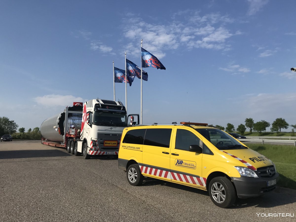 Сопровождение негабаритных грузов Ларгус