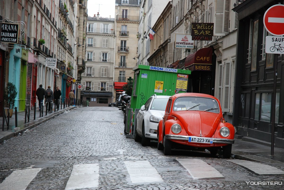 Автомобили на улицах Европы