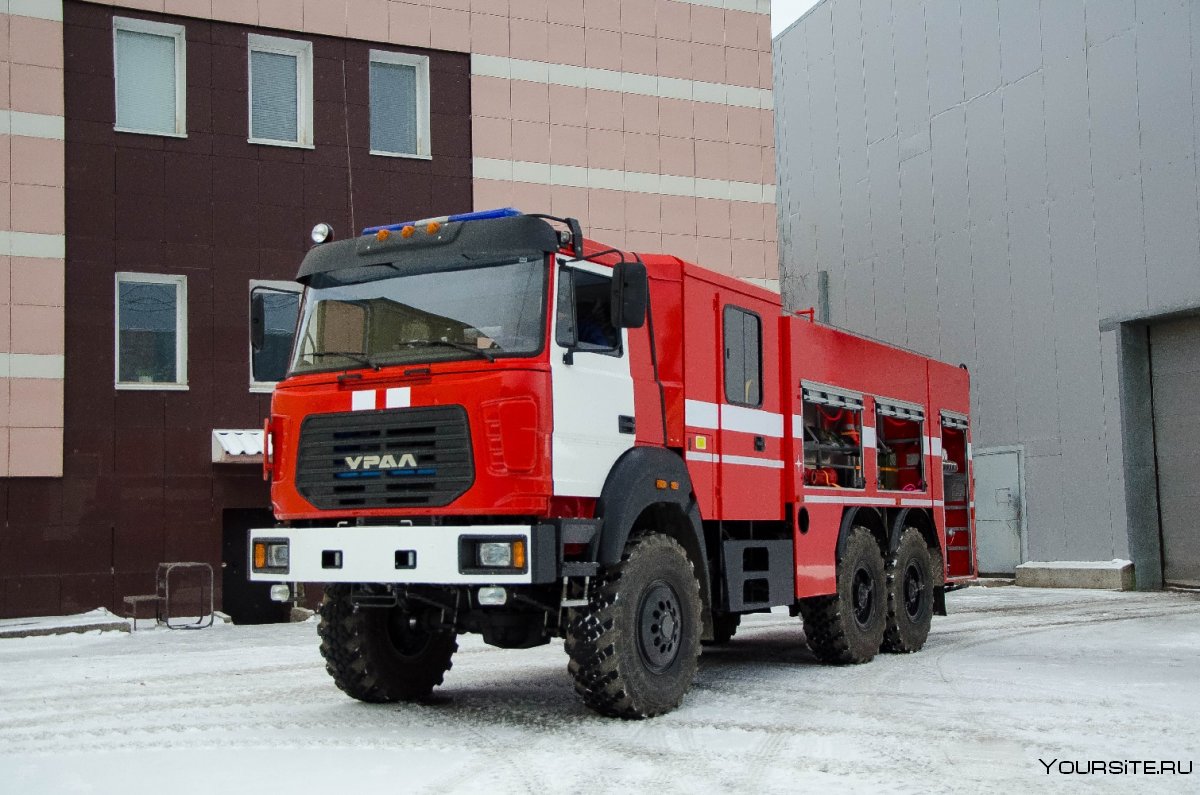 Пожарная техника Урал нехт 4320