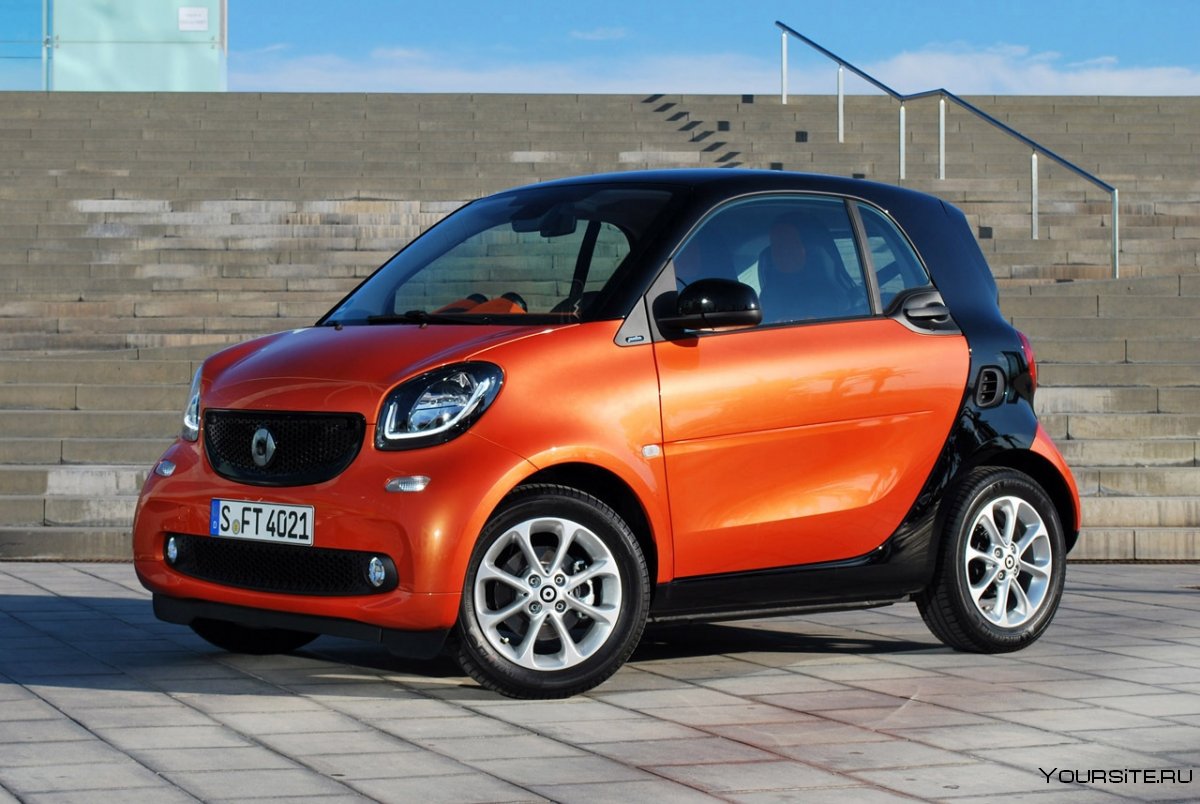 Smart Brabus Fortwo (оранжевый)