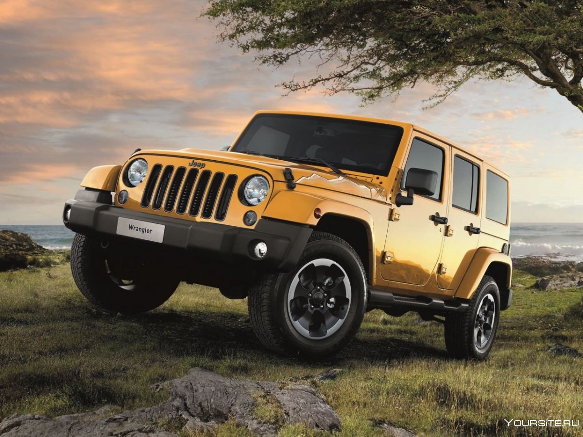 Sahara Jeep желтый