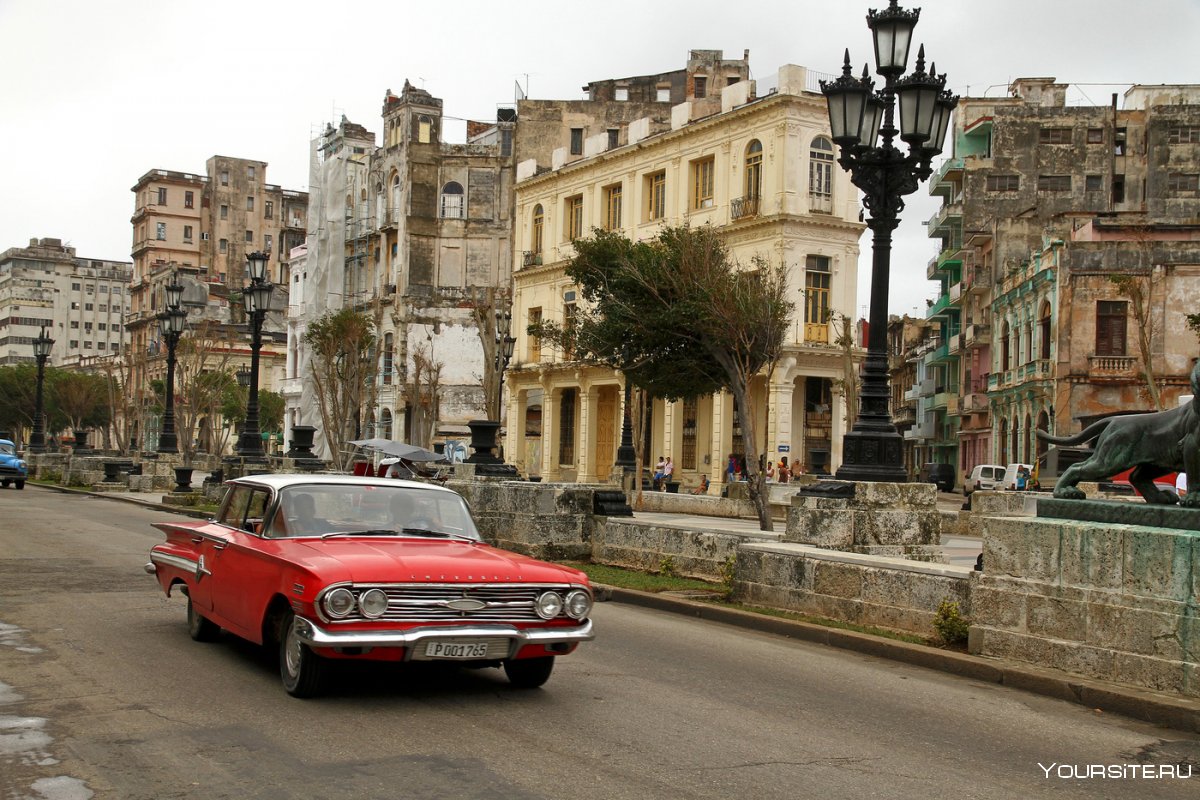 Куба Гавана машины