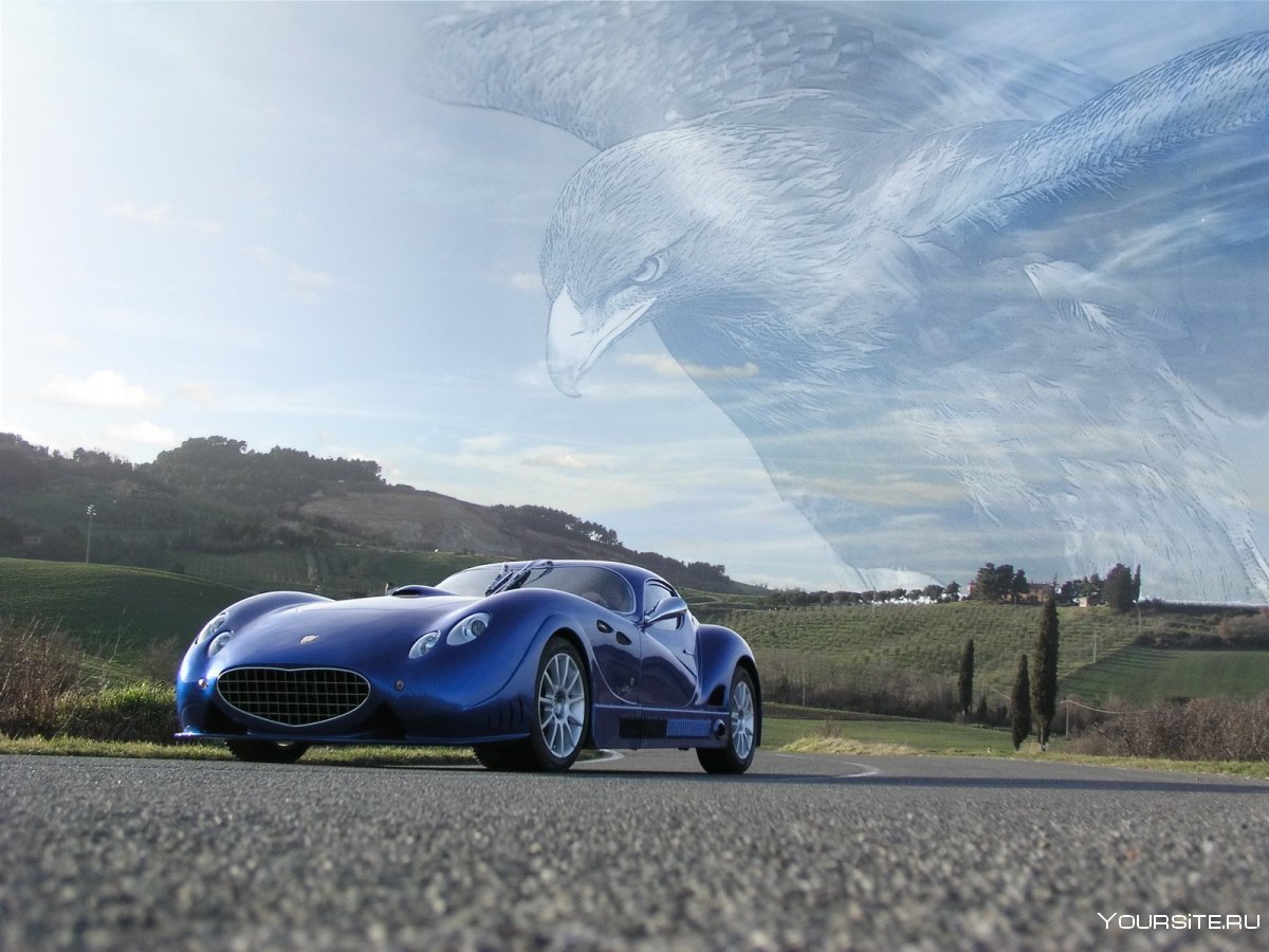 Первая машина с лошадиной головой