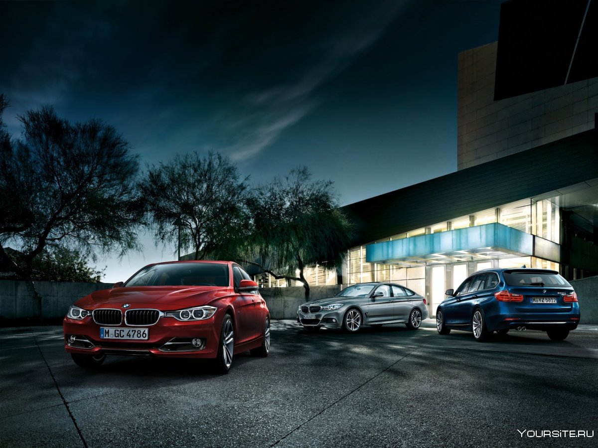 BMW 3 панорама