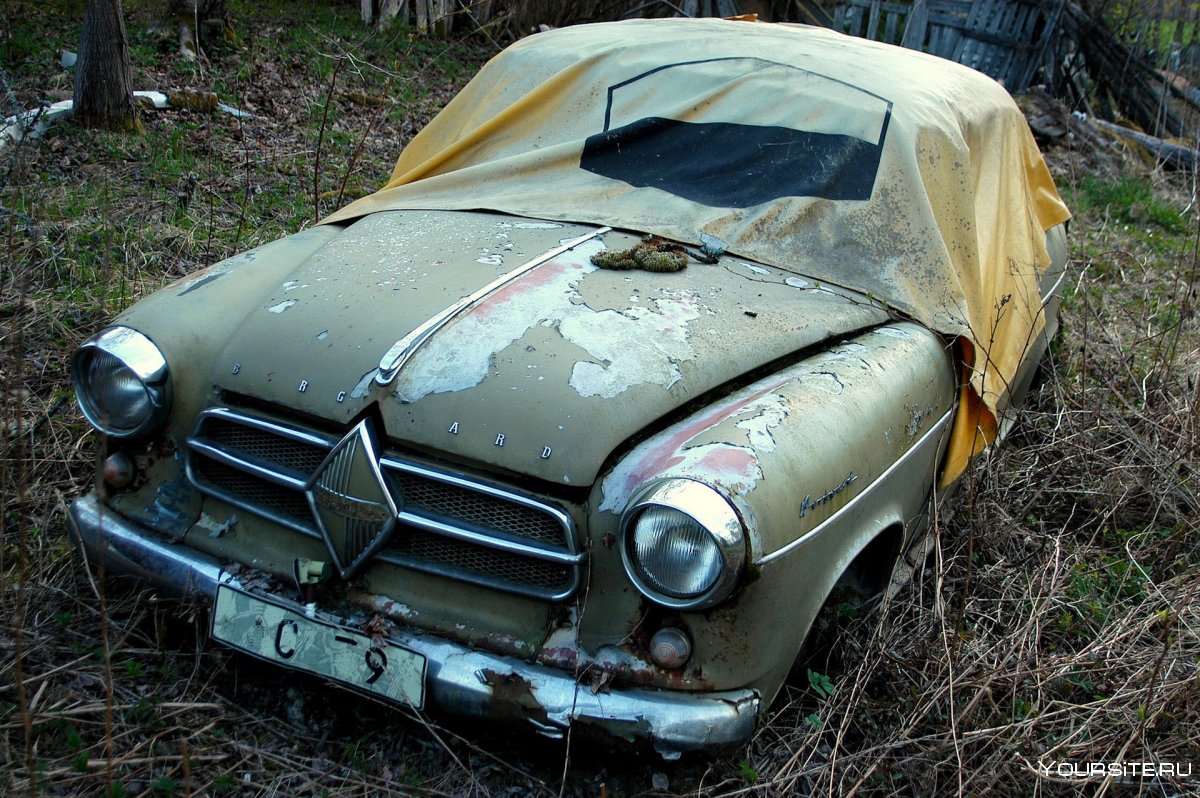 Заброшенные машины в России