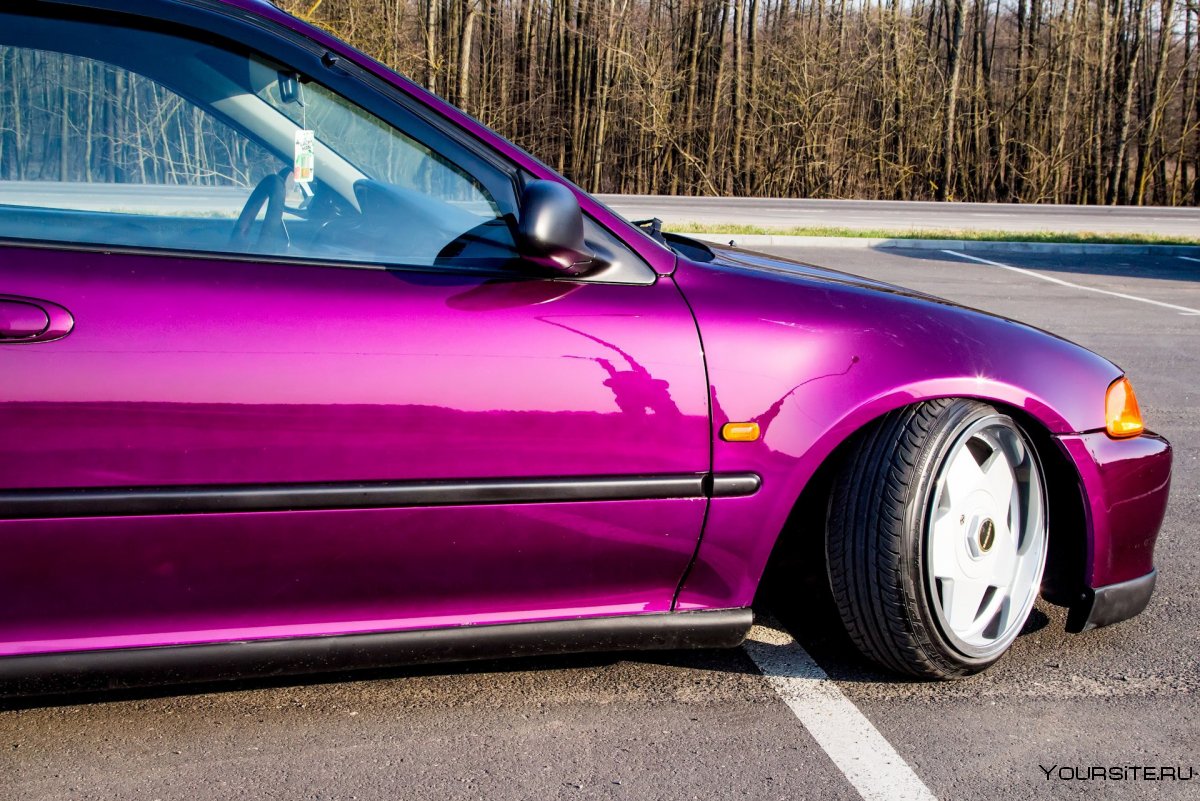Honda Civic Candy фиолетовый