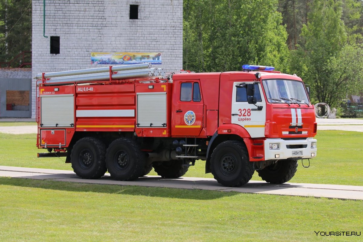 Крутые пожарные машины Чечни