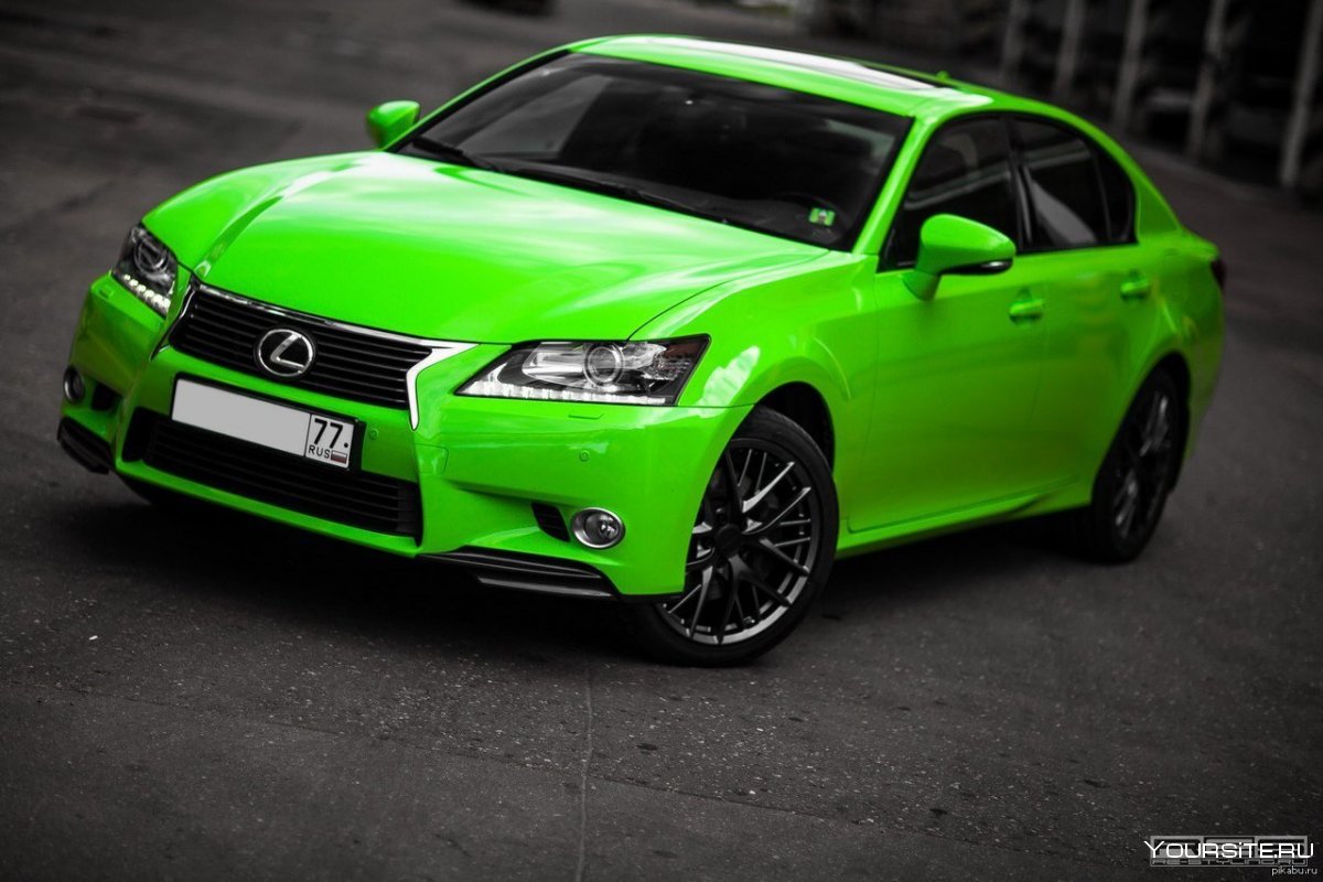 Lexus GS Green