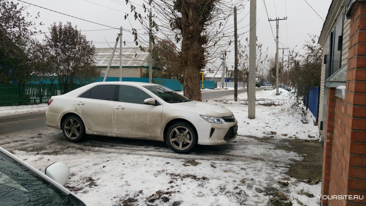 Камри 55 грязная