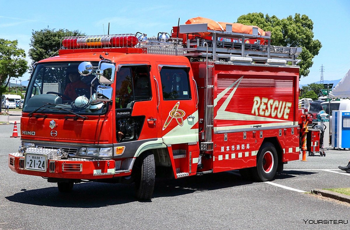 Hino Ranger Fire Truck