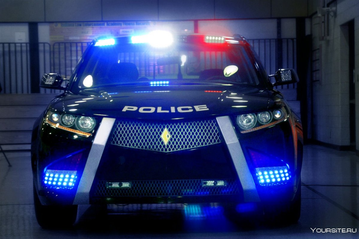 Полиция США автомобили мигалки