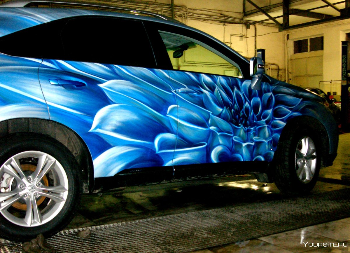 Аэрография Лексус gs300